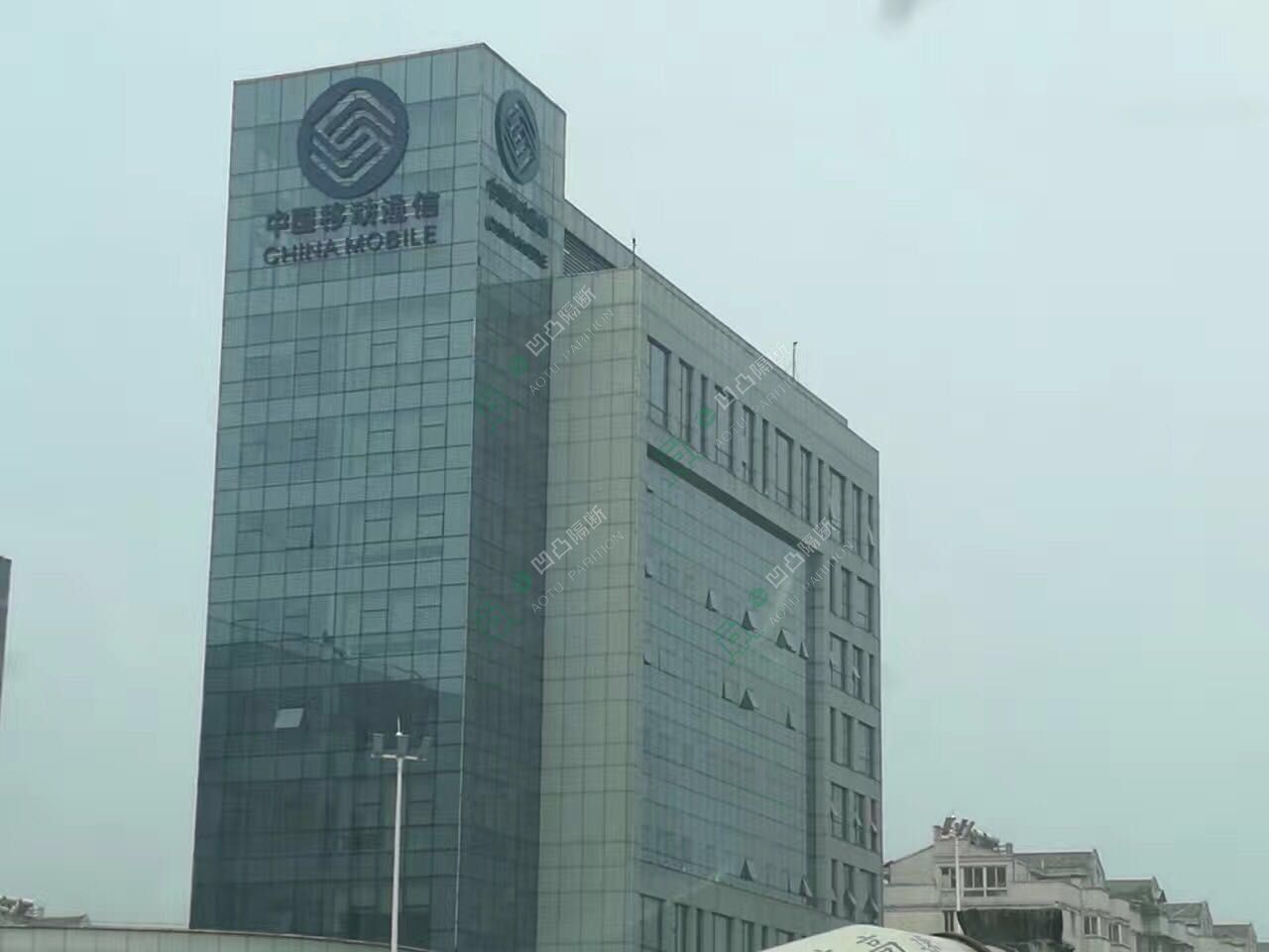 高端新款抗倍特隔墙_抗倍特隔断厂家_[承接]中国移动安庆总部办公室抗倍特板隔断工程